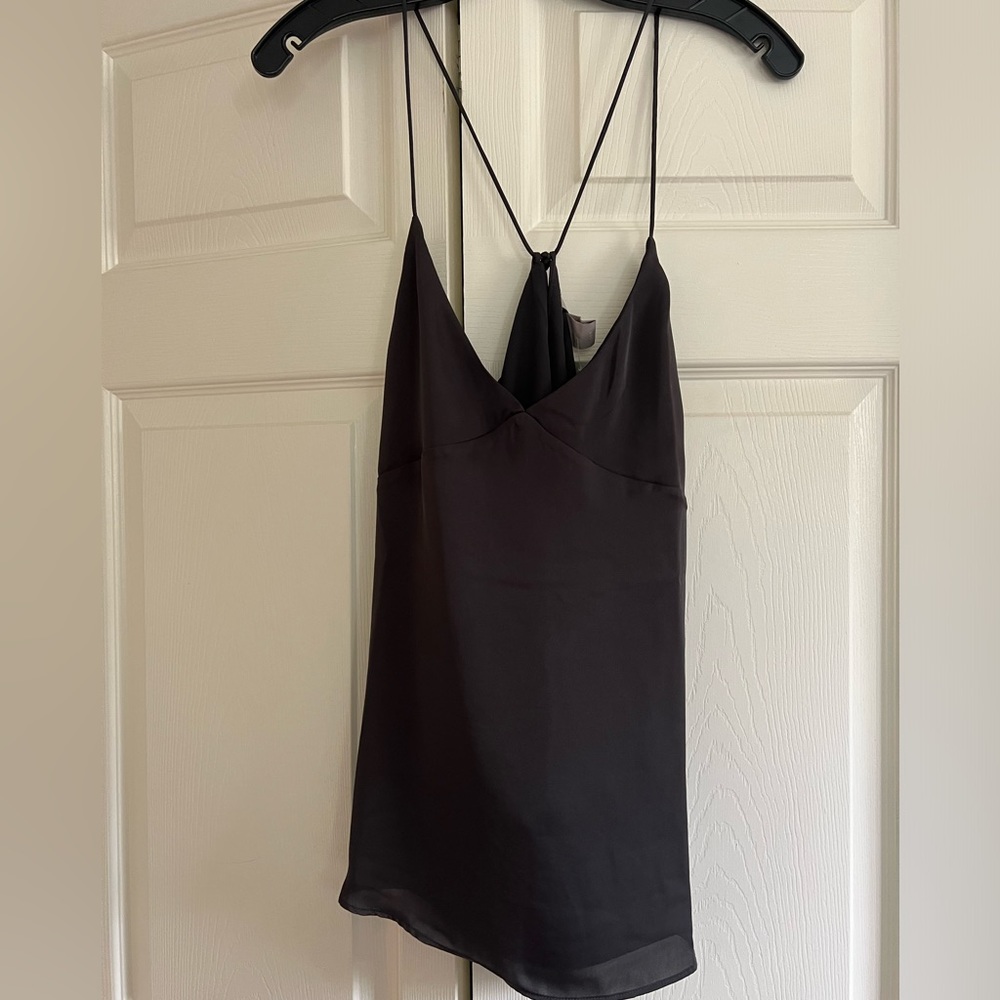 H&M black/charcoal tank top